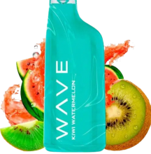 Vapeador Desechable BUD Wave 800 Usos Con Nicotina 2% Sabor Kiwi Watermelon / Kiwi y Sandía