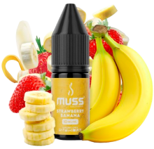 Sales de Nicotina Muss Marmol 10mg / 10mL 1% Sabor Fresa Platano