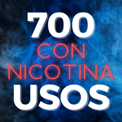 Vapeadores 700 Usos Con Nicotina