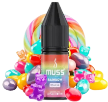 Sales de Nicotina Muss Marmol 10mg / 10mL 1% Sabor Arcoiris
