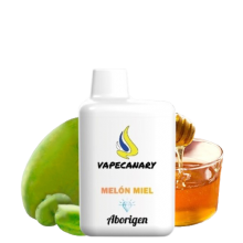 Vapeador Desechable VapeCanary Aborigen 800 Usos Sin Nicotina Sabor Meln Miel