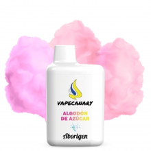 Vapeador Desechable VapeCanary Aborigen 800 Usos Sin Nicotina Sabor Algodn de Azcar
