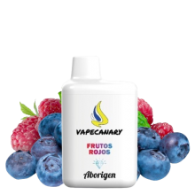 Vapeador Desechable VapeCanary Aborigen 800 Usos Sin Nicotina Sabor Frutos Rojos