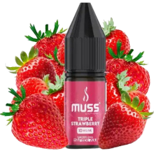 Sales de Nicotina Muss Marmol 10mg / 10mL 1% Sabor Triple Fresa