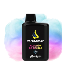 Vapeador Desechable VapeCanary Aborigen 800 Usos Con Nicotina 2% Sabor Algodn de Azcar