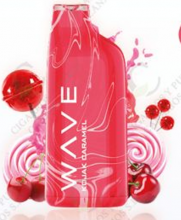 Vapeador Desechable BUD Wave 800 Usos Sin Nicotina Sabor Kojac Caramel / Piruleta y Cereza