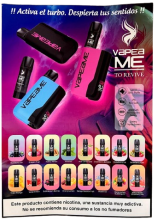 Cartel publicitario Vapeame Modelo 2 PLV